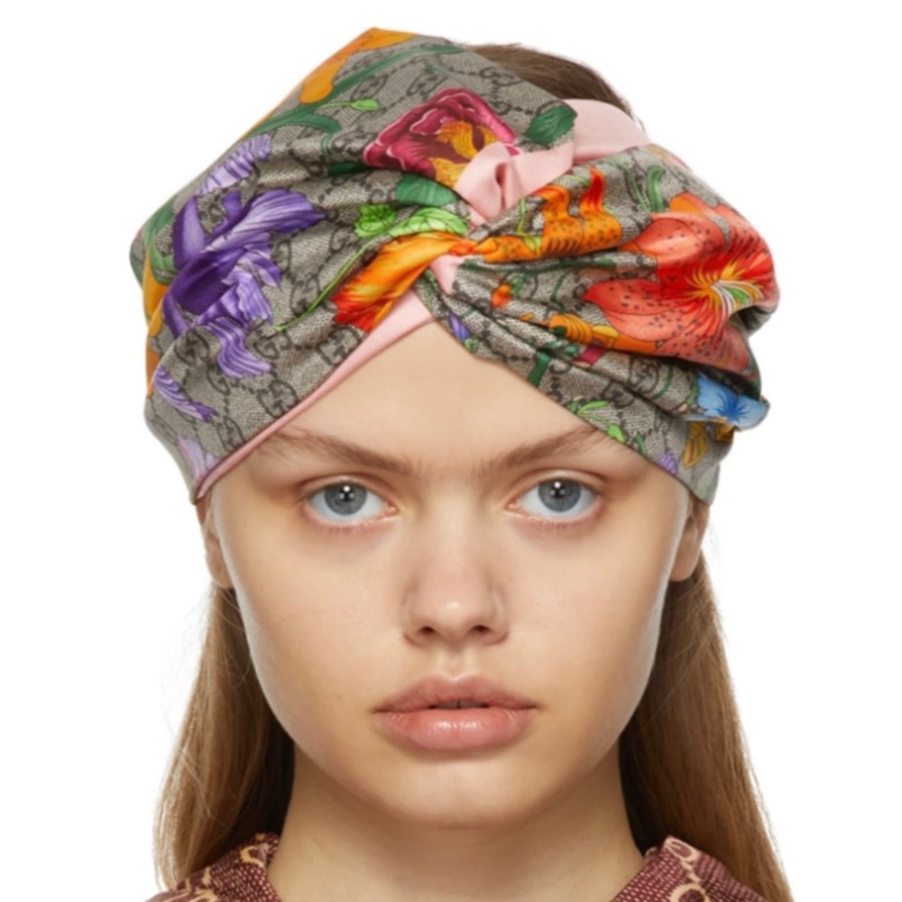 Gucci Multicolor Floral Headband